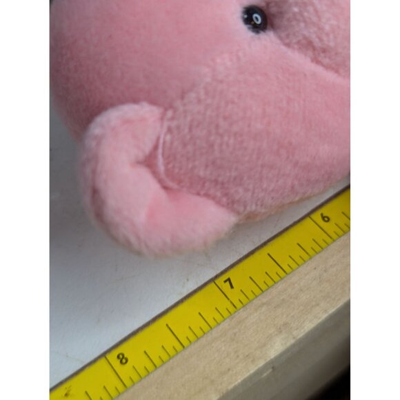 Russ Skribbles Grandmas Little Love Pink Plush Teddy Bear 9" Embroidered Hearts - Picture 4 of 4